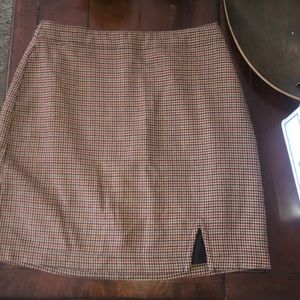 Plaid school girl short skirt (xs-s)